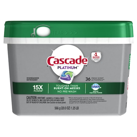 Cascade Dish Actionpacs Frsh36Ct 3700098216
